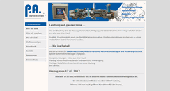 Desktop Screenshot of pa-automation.com